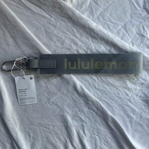 Lululemon Gray Never Lost Brand New Keychain